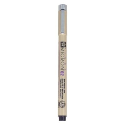 Pigma Micron Fineliners 02 Black 0.3Mm