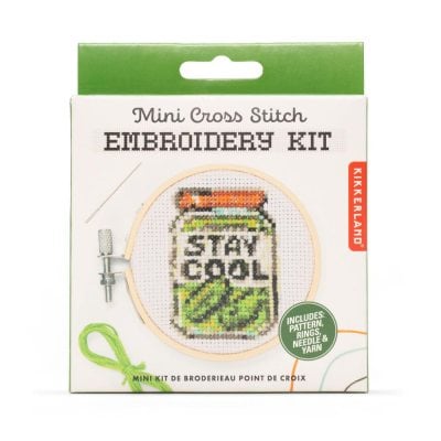 Mini Cross Stitch Pickle Main image