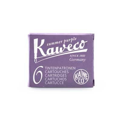 Kaweco 6 Ink Cartridges Summer Purple
