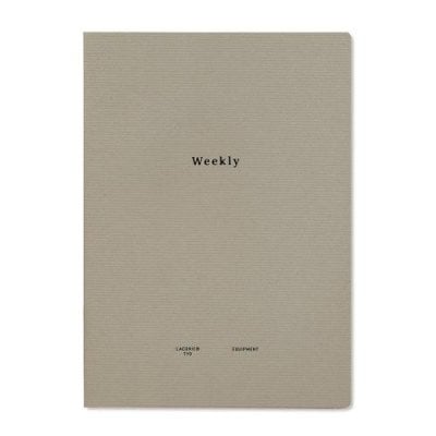 Laconic Weekly Style Notebook