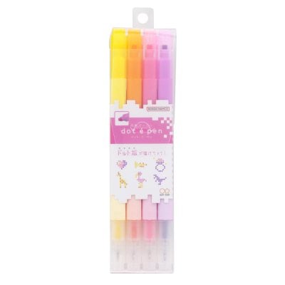 Warm Dot E Pen Square Maker Set Of 4Pcs