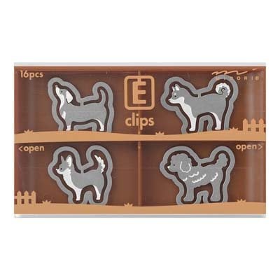 Midori Etching Clips Dog Main image
