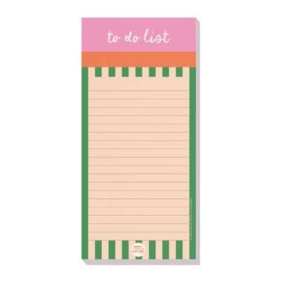 Cabana Stripe To Do List Pad Main image
